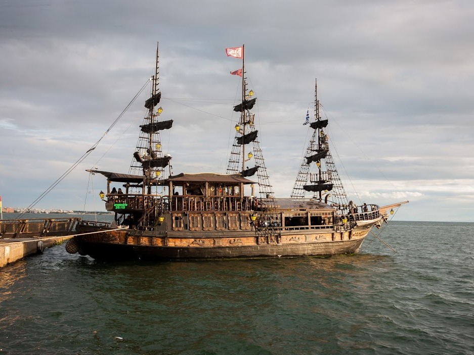 Греція - Салоніки - корабль